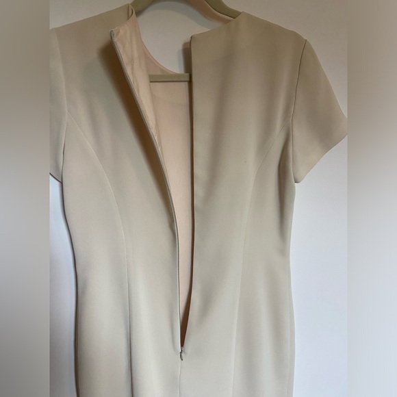 Lena Gabrielle Cream Align Dress - Picture 3 of 5